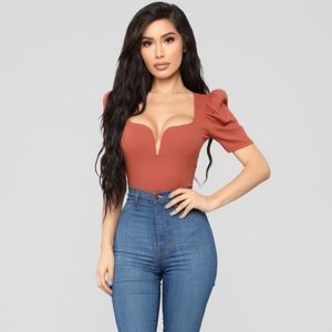 Puff sleeve I’m good bodysuit